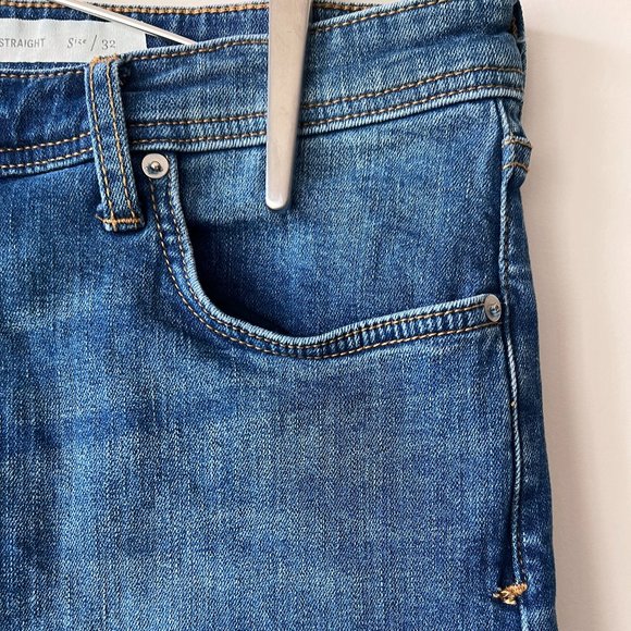 Gently Worn Pilcro and the Letterpress by Anthropologie Slim Straight Jeans - Picture 7 of 13